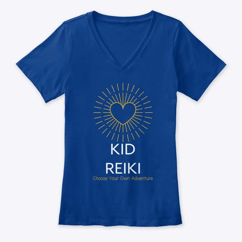 Kid Reiki Women's V-neck Tee